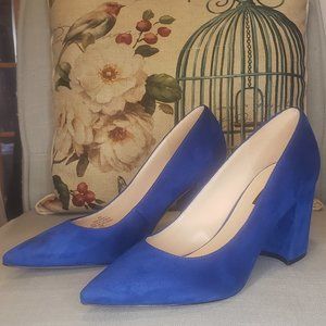 Blue heels
